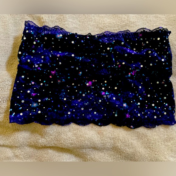 PINK Victoria's Secret Other - Dark blue galaxy bandeau from Pink petite small